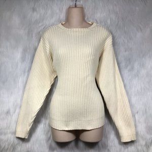 J Crew Cream Sweater